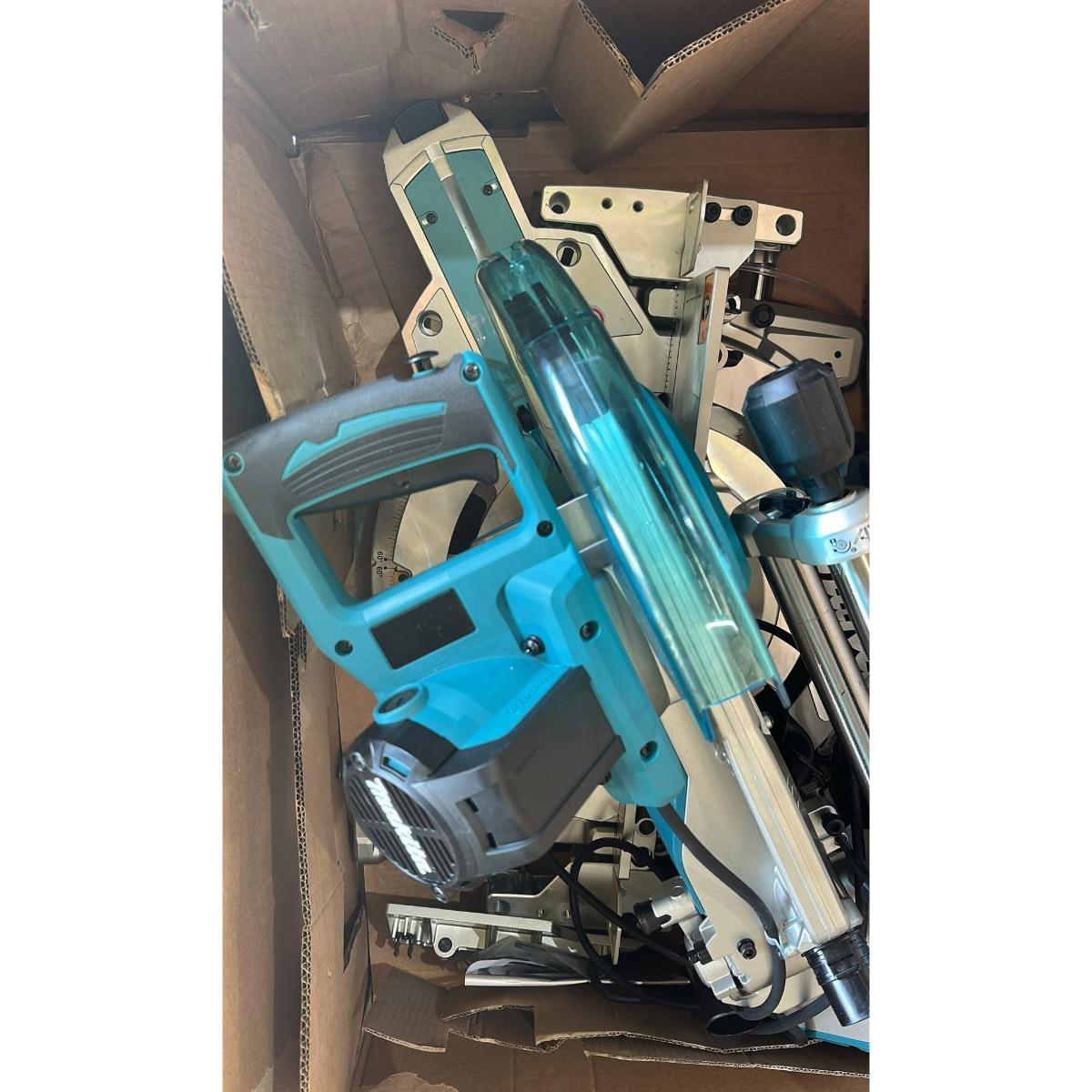 Makita LS1219/2 305mm Slide Compound Mitre Saw 240V Item Condition Damaged Box