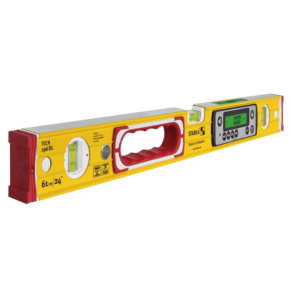 Stabila STB196DL TECH 196 DL Digital Spirit Level 61cm for Accurate Measurements 19829