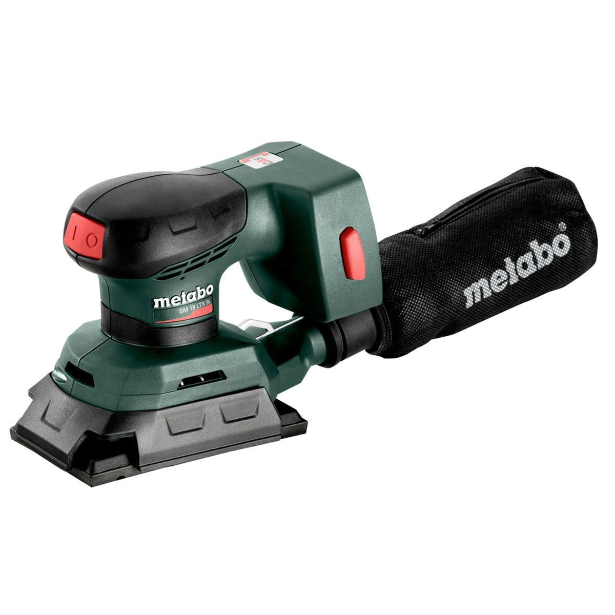 Metabo SM 18 LTX BL 18V Brushless Multi Sander with 1 x 2.0Ah Battery Charger & Metabox