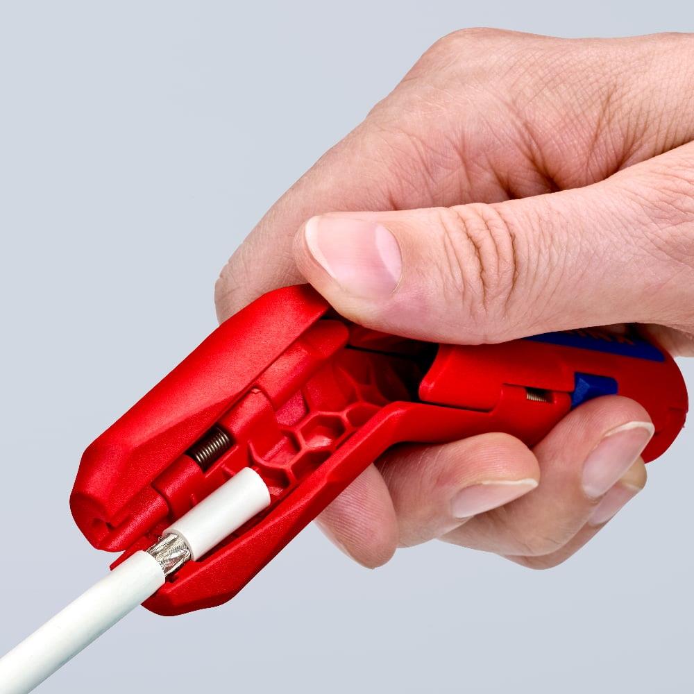 Knipex ErgoStrip Universal Wire Stripping Tool For Right Handers 16 95 01 SB