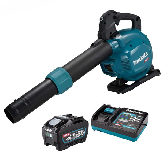 Makita UB003GZ 40V Max XGT Brushless Blower with 1 x 5.0Ah Battery & Charger