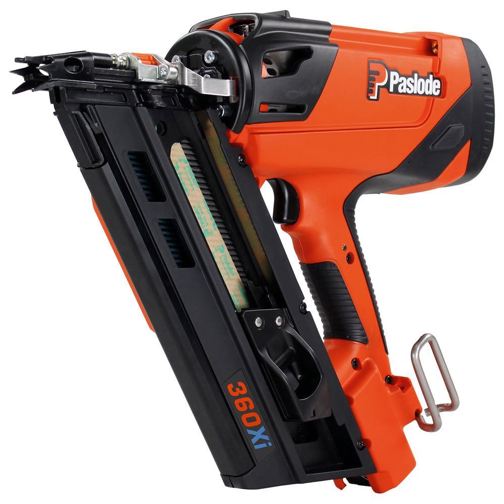 Paslode 360Xi 7.4V First Fix Gas Framing Nailer with 1 x 2.1Ah Battery, Charger & Case 019700