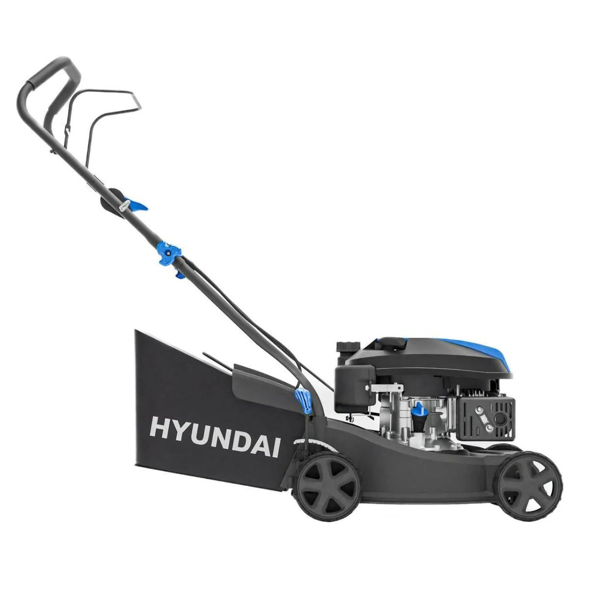 Hyundai HYM16130PX 139cc 40cm Hand Push Petrol Lawnmower & Hand Push