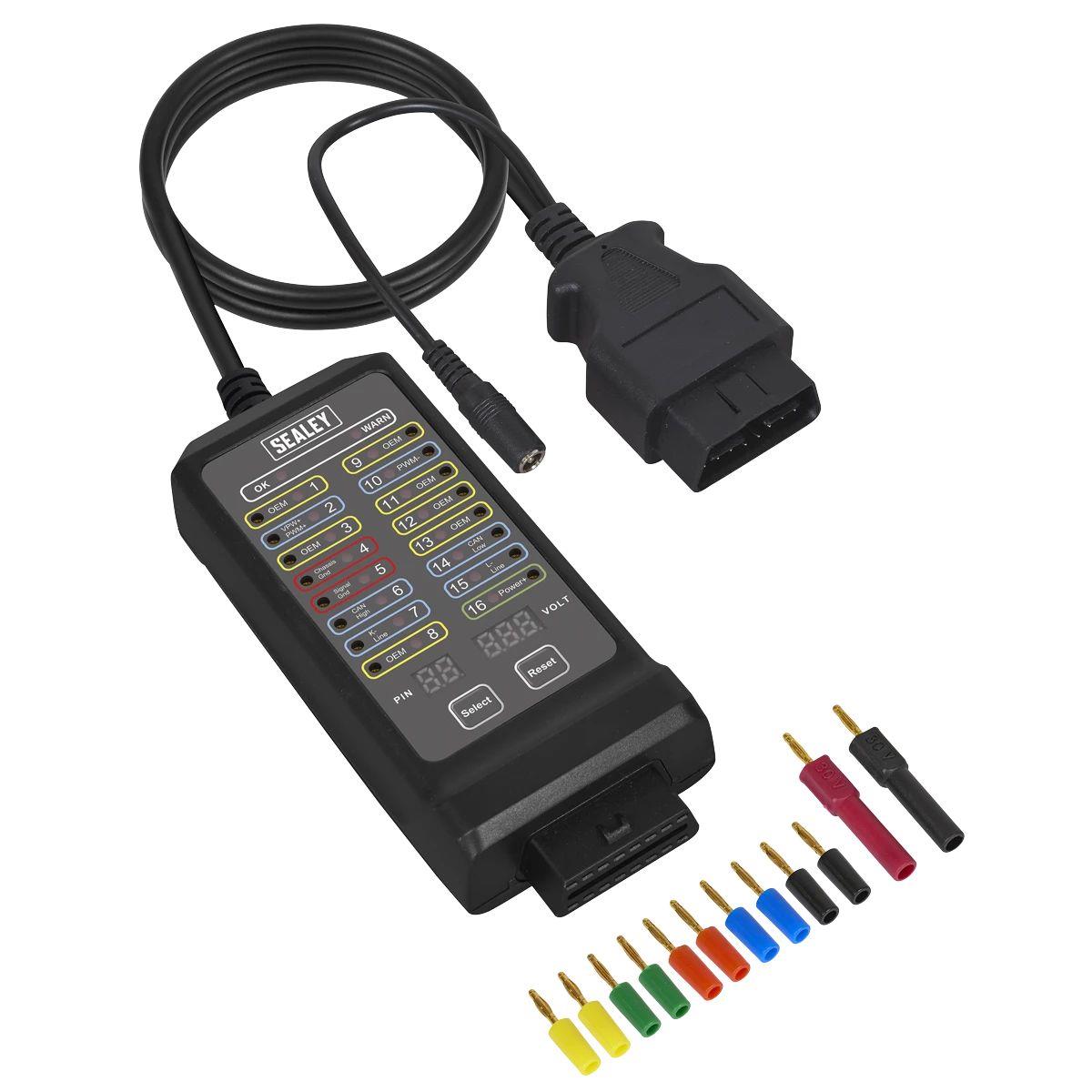 Sealey VS8813 OBD Breakout Box 16-Pin 12V/24V