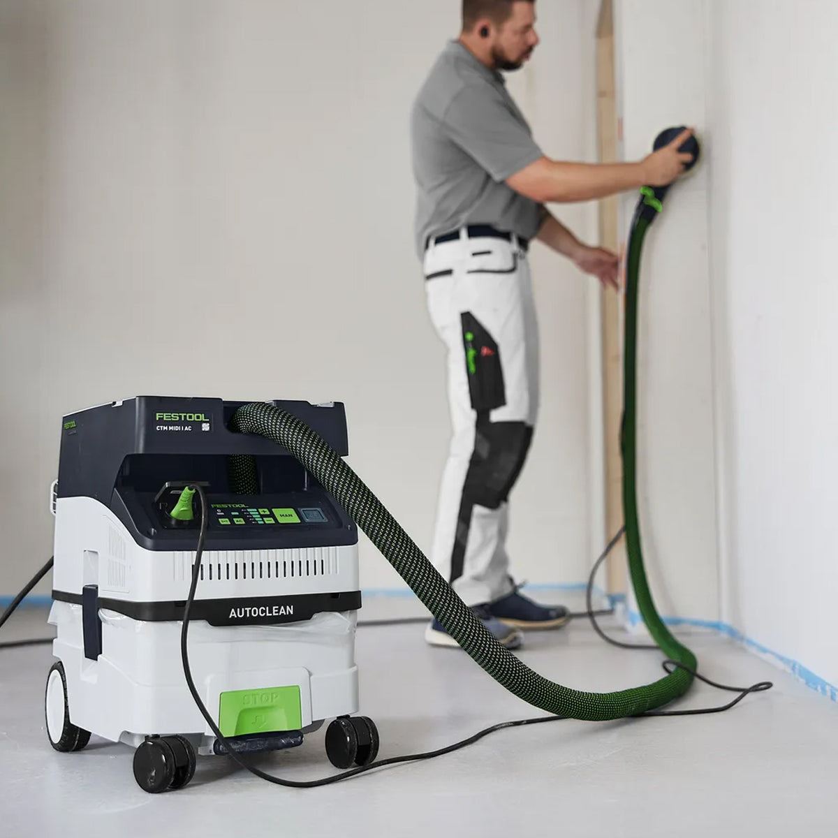 Festool CLEANTEC CTM MIDI I AC M-Class Wet and Dry Mobile Dust Extractor 15L 230V GB - 578554