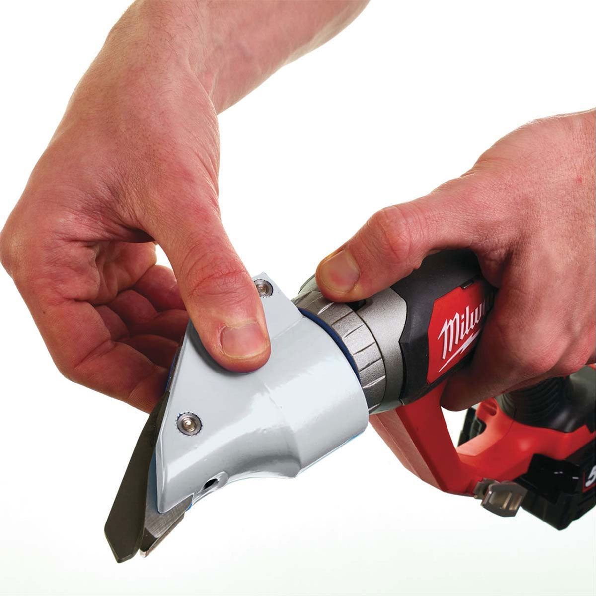 Milwaukee M18BMS12-0 18V 1.2mm Metal Shear with 1 x 2.0Ah Battery & Charger