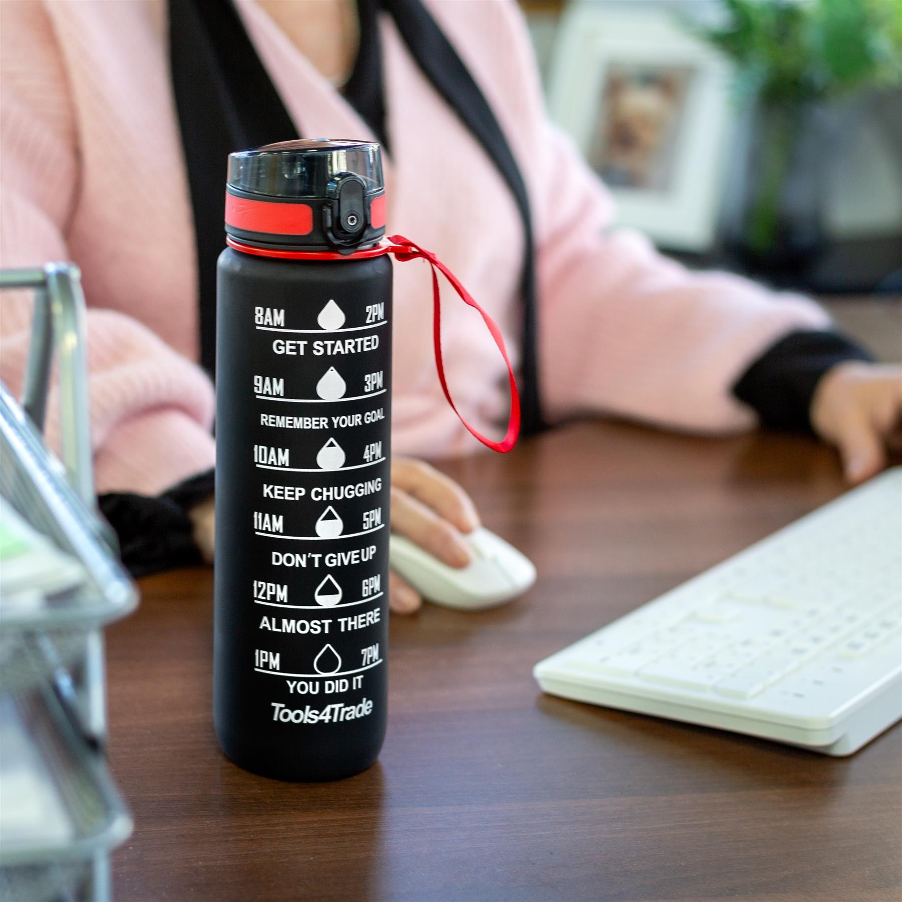 Tools4Trade Water Bottle - Black (1 Litre)
