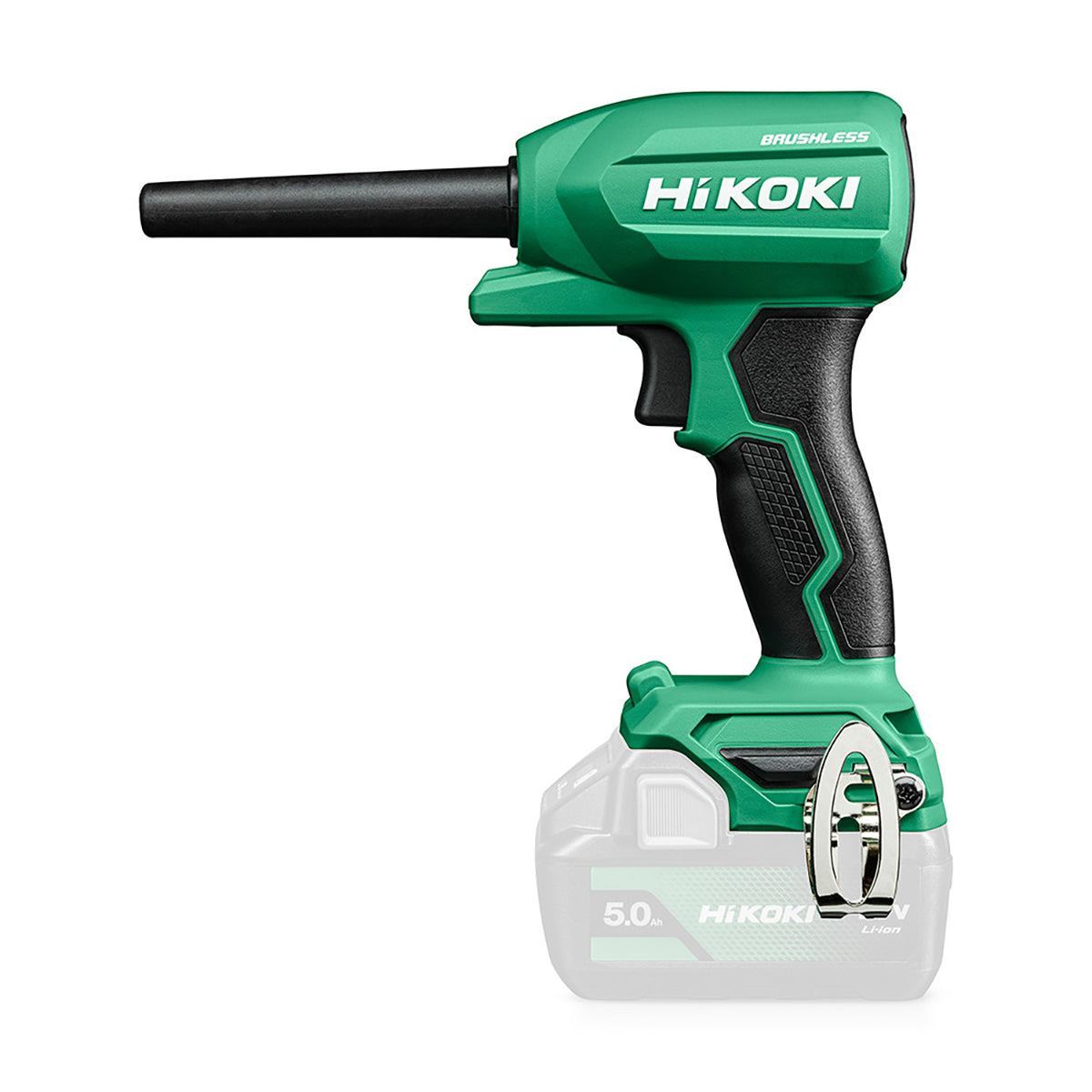 Hikoki RA18DAW4Z 18V Brushless Air Duster with 1 x 4.0Ah/8.0Ah Battery & Charger