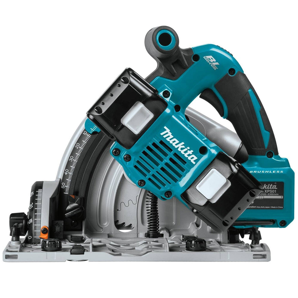 Makita DSP600ZJ 36V LXT Brushless 165mm Plunge Saw Body with Makpac Case Item Condition Used