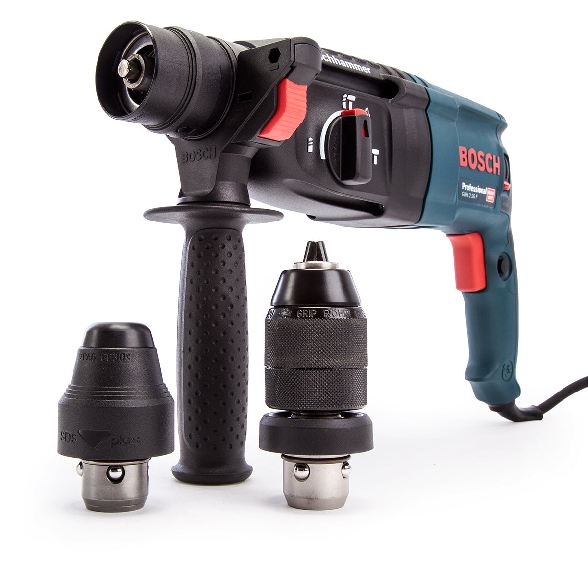 Bosch GBH 2-26 F Versatile, Powerful & Durable SDS Plus Rotary Hammer for Professionals 110V/830W 06112A4060