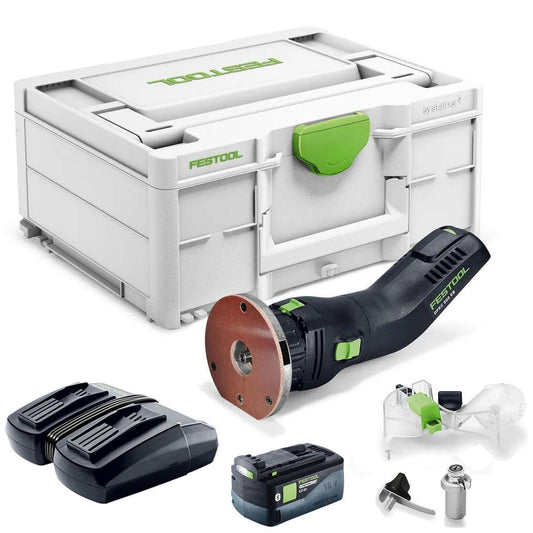 Festool OFKC 500 R3 EB-Basic 18V Brushless Edge Router 577985 with 1 x 5.0Ah Battery & Charger