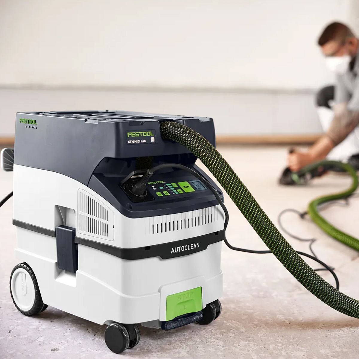 Festool CLEANTEC CTM MIDI I AC M-Class Wet and Dry Mobile Dust Extractor 15L 110V GB - 578551