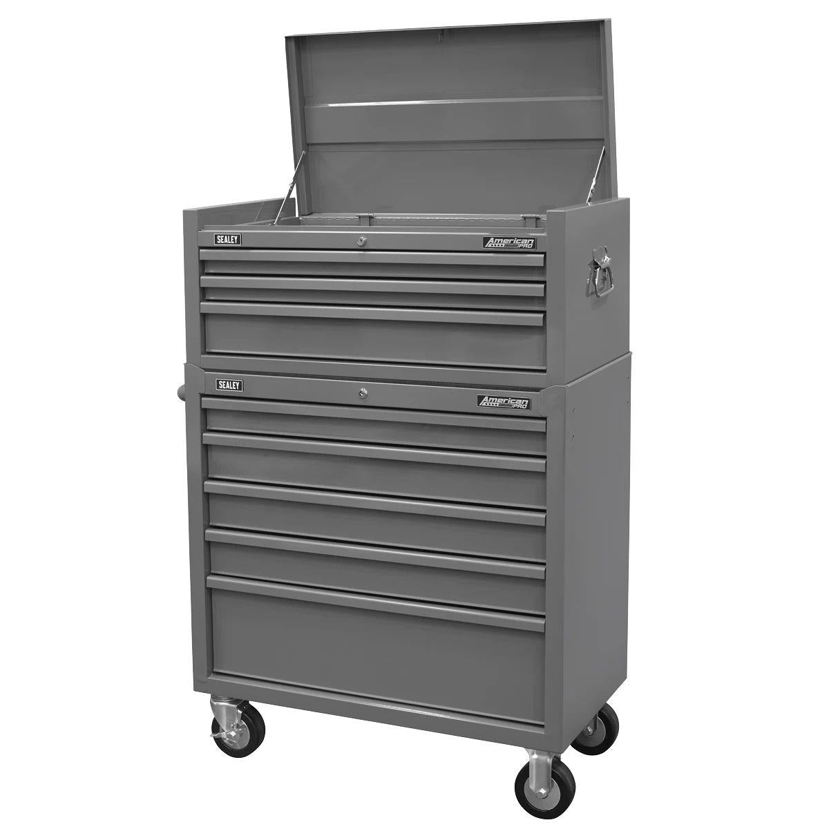Sealey AP1102G American PRO Topchest 3 drawer Grey