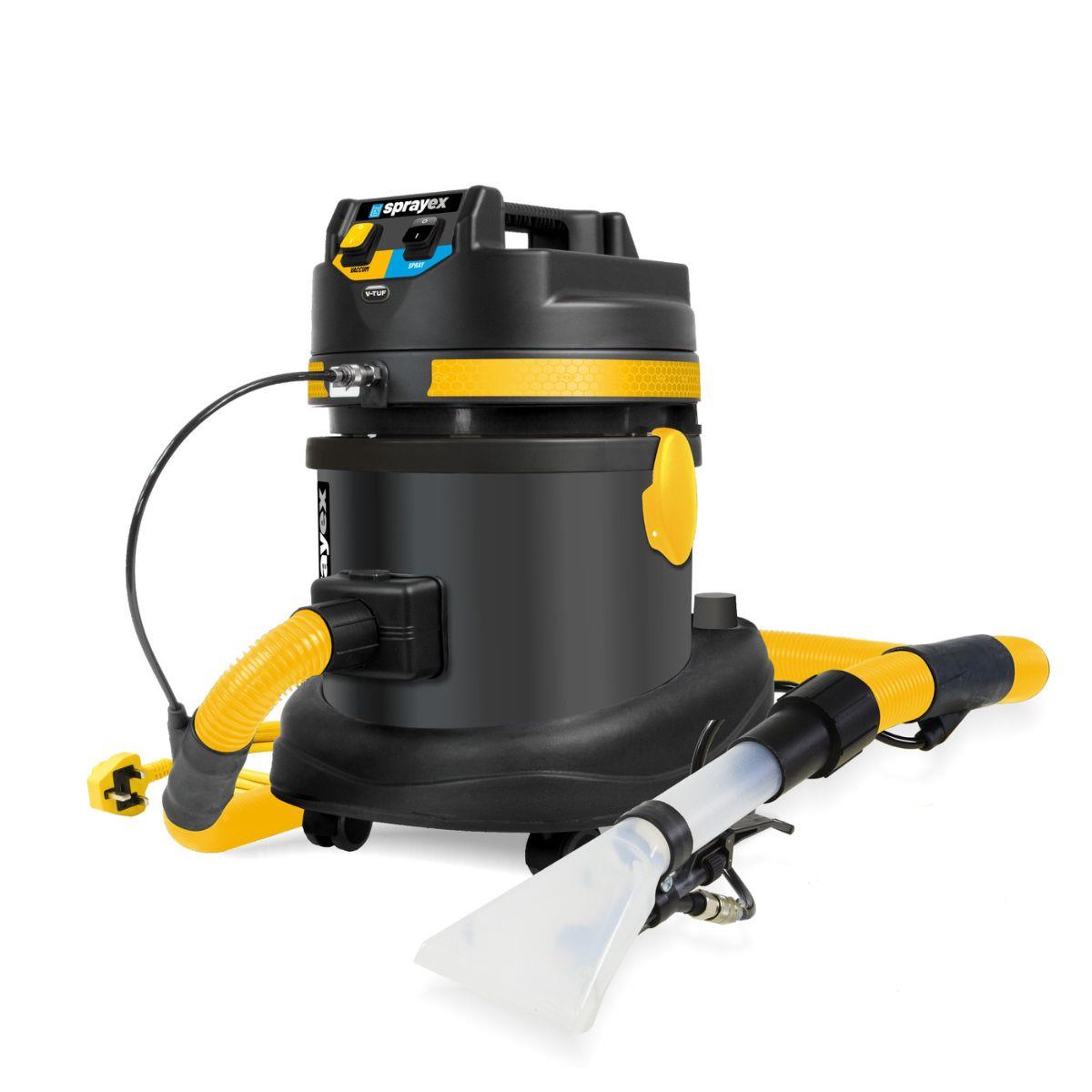 V-TUF SPRAYEX HDV240 Heavy Duty 21L Heavy-Duty Valeting Spray Extraction machine 240V