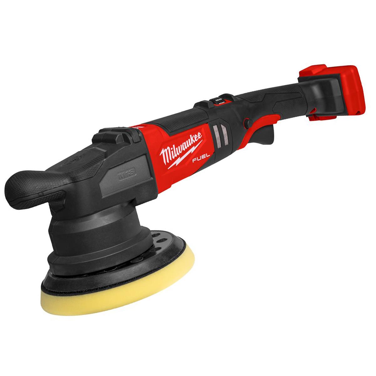 Milwaukee M18FROP21-0X 18V Brushless Random Orbital Polisher With 1 x 12.0Ah Battery Charger & Case