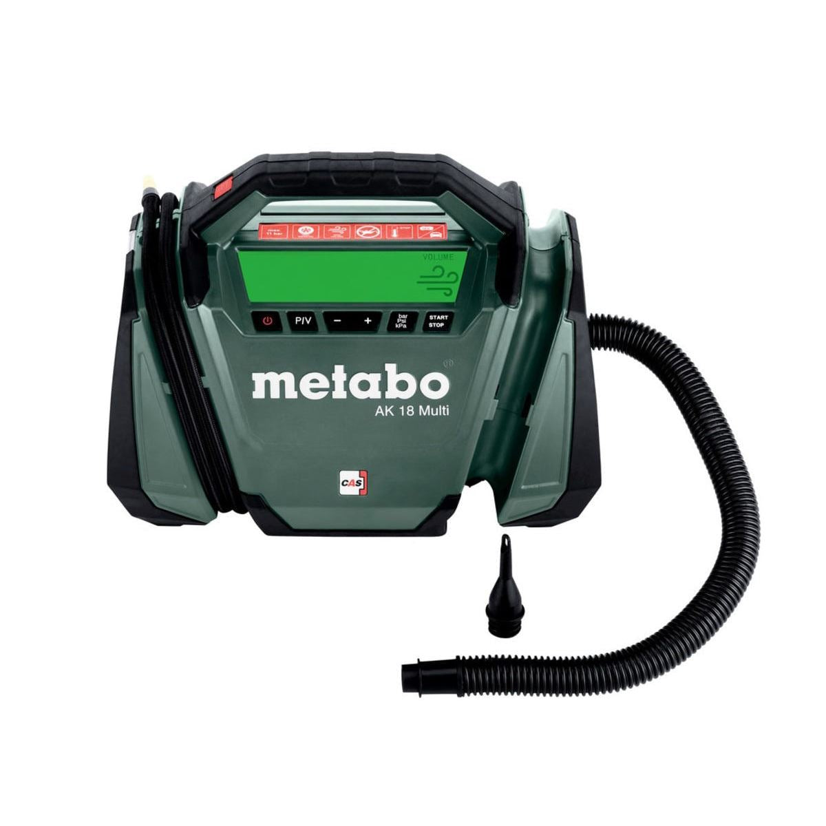 Metabo AK 18 Multi 18V Multi-Function Inflator with 1 x 4.0Ah Battery & Charger
