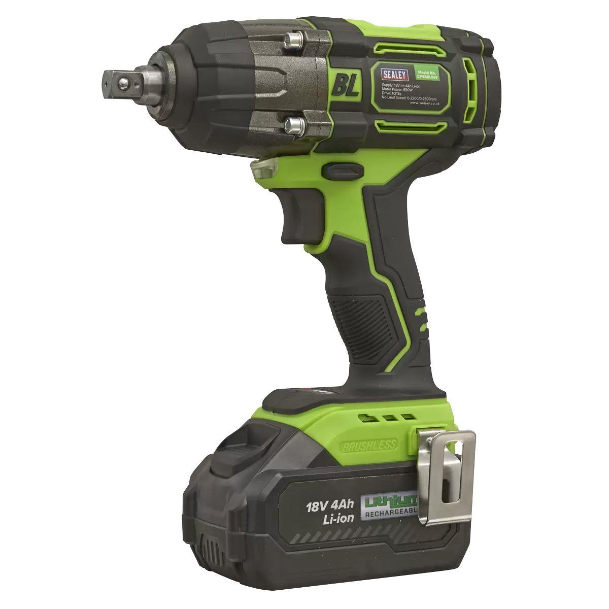Sealey CP650LIHV 18V Cordless Brushless Impact Wrench 1/2