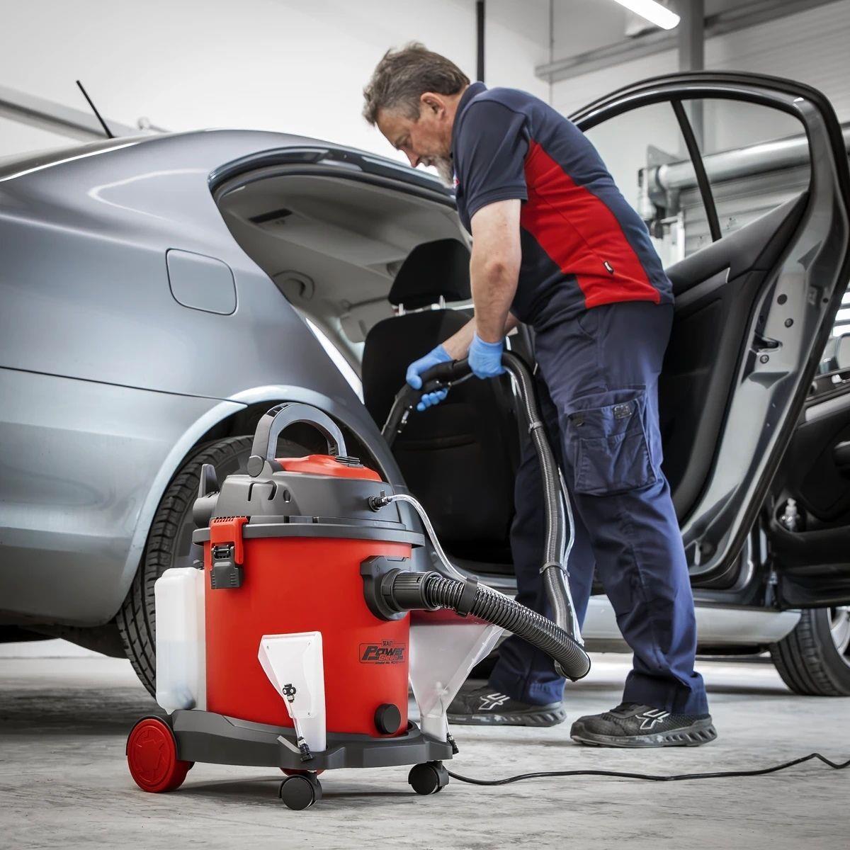 Sealey PC310 20L Valeting Machine Wet & Dry with Accessories 1400W/230V