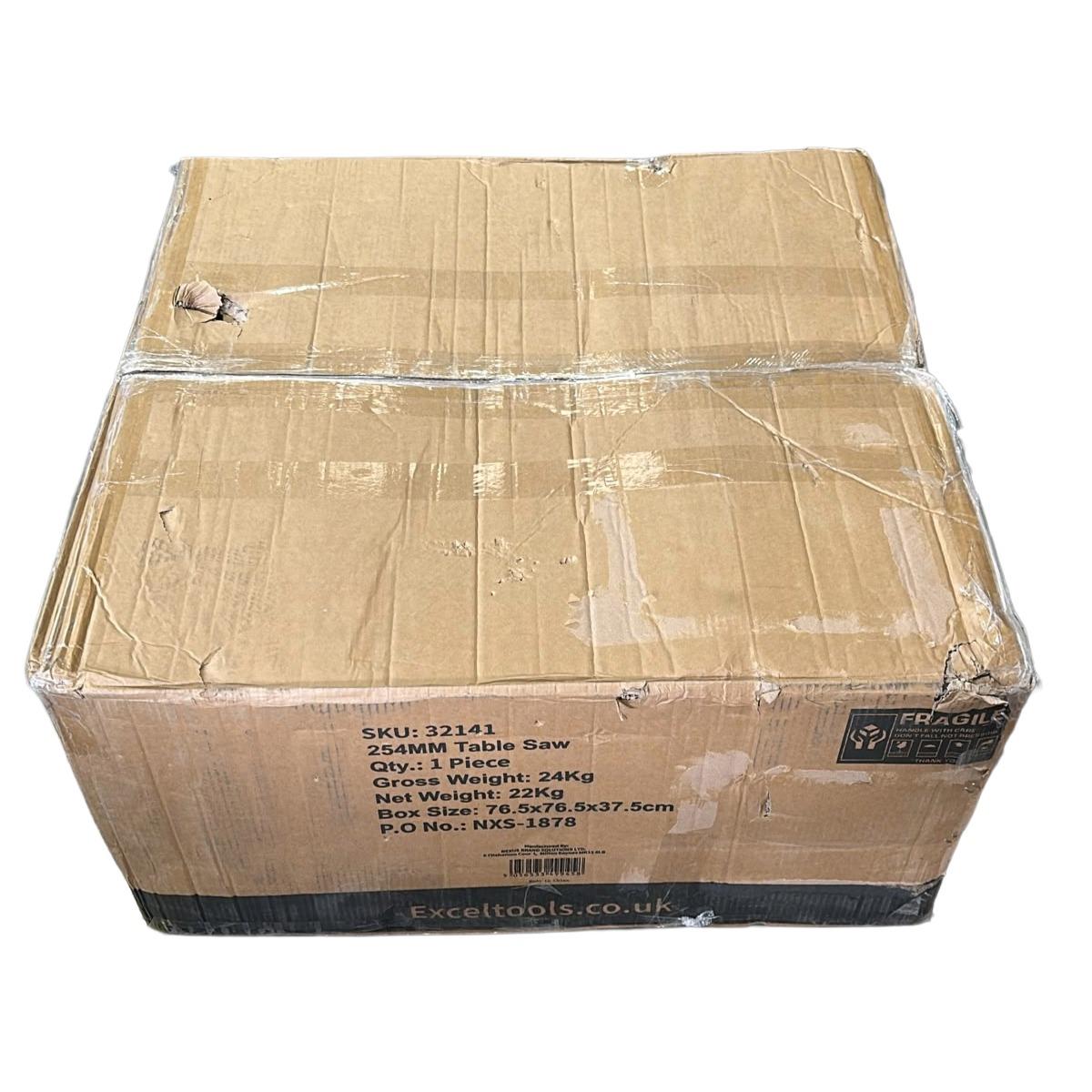 Excel 254mm Extendable Table Saw 240V/1800W Item Condition Box Opened Never Used