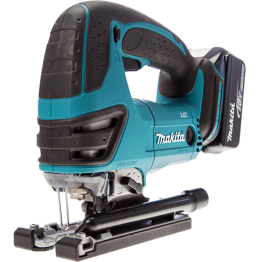 Makita DLX2134TJ 18V LXT Combi Drill & Jigsaw Combo Kit With 2 x 5.0Ah Batteries, Charger & Case