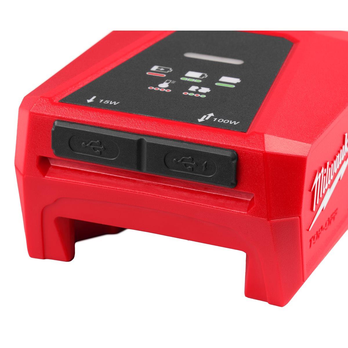 Milwaukee M18TC-0 18V Top Off Mini Charger 4932499166