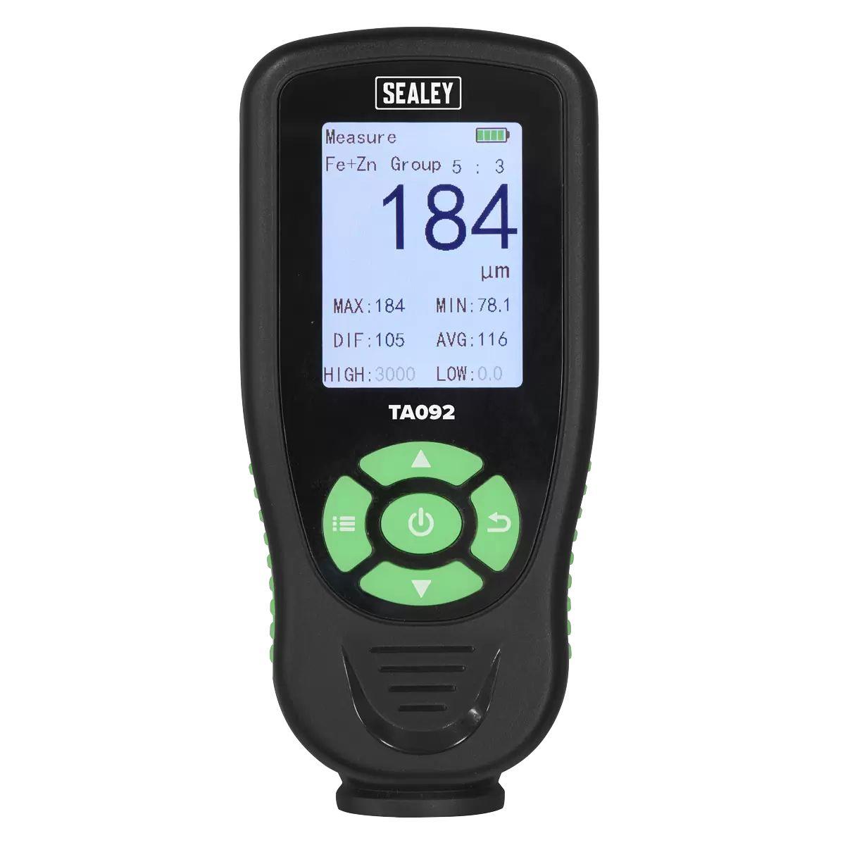 Sealey TA092 Rechargeable Paint Thickness Gauge