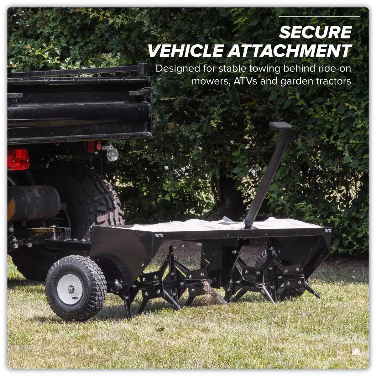 Sealey SLA48T Tow Behind Plug Aerator 48 Inch