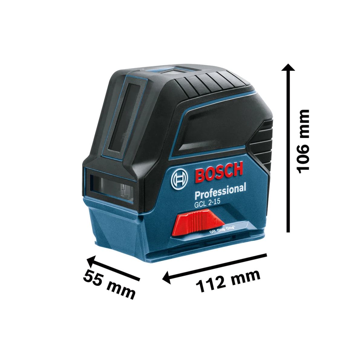 Bosch GCL 2-15 Professional Combi Laser With Rotating Mount Accurate Leveling & Alignment Tool 0601066E00