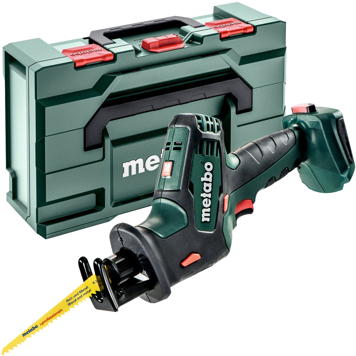 Metabo SSE 18 LTX 18V Compact Sabre Saw Body Only in Metabox 602266840