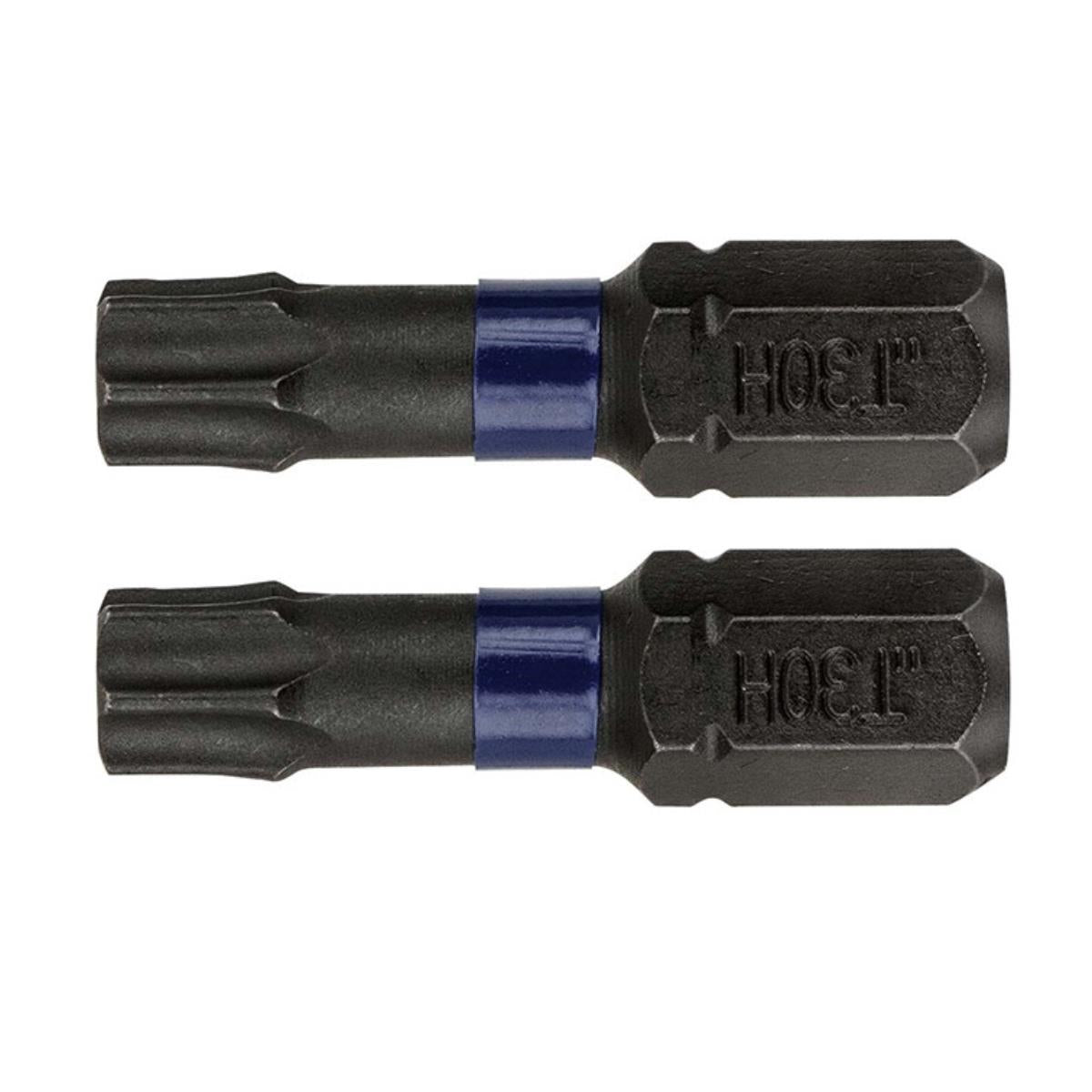 Irwin IW6061612 Impact Pro Performance Screwdriver Bits TX30 25mm Pack of 2