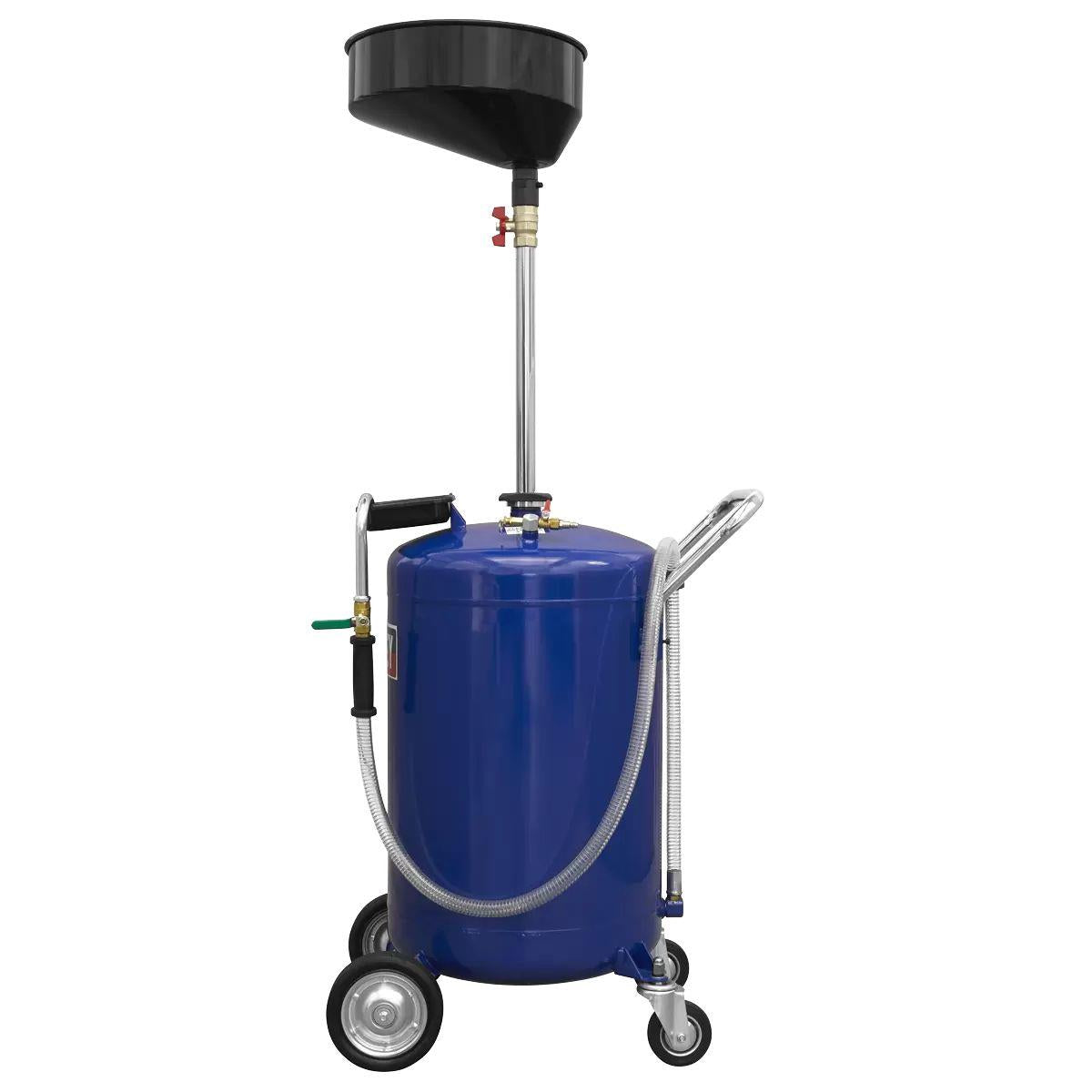 Sealey AK458DX 110L Air Discharge Mobile Oil Drainer
