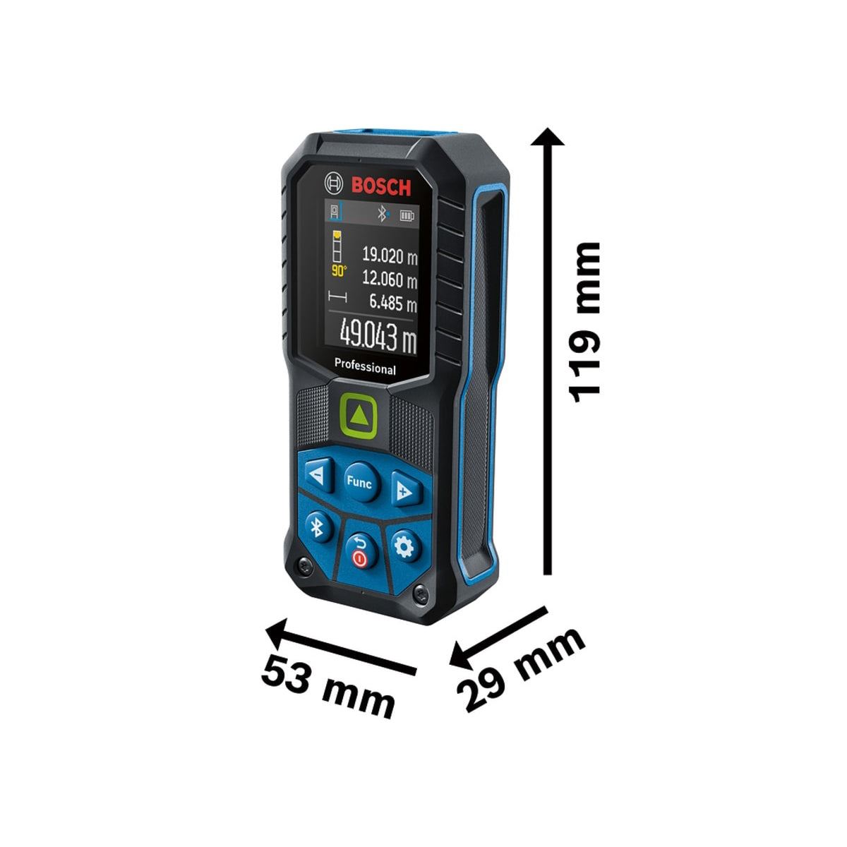 Bosch GLM 50-27 CG Professional Laser Measure & Adaptor Accurate Distance Measurement Tool 0601072U01