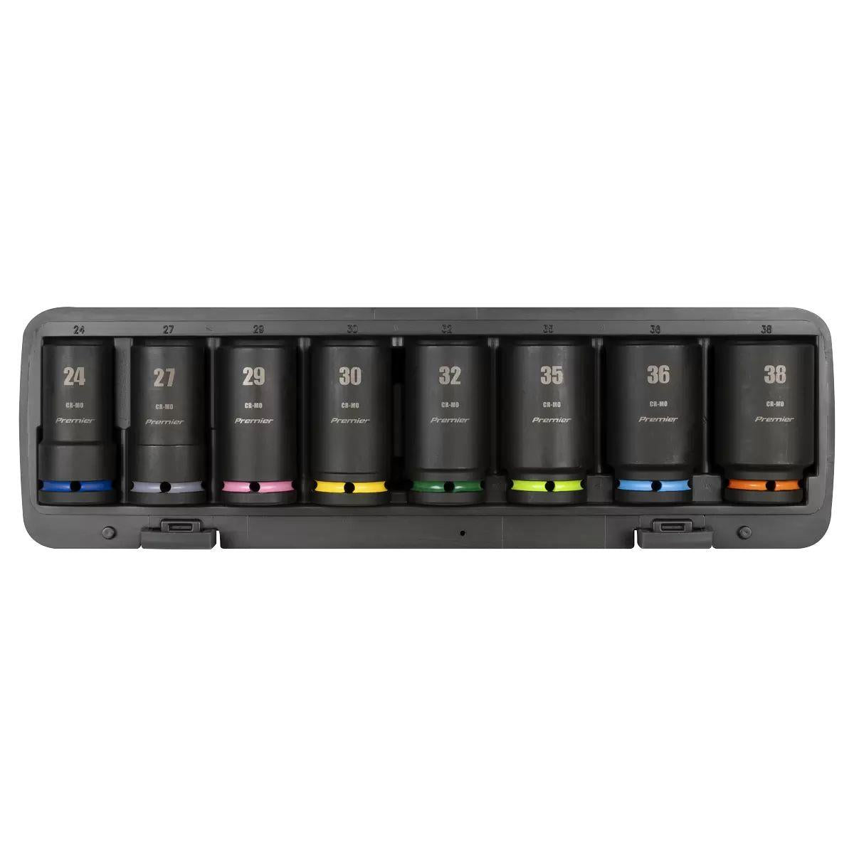Sealey AK8891M Premier Deep Impact Socket Set 3/4