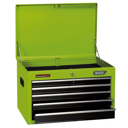 Draper TC5D/G Tool Chest 5 Drawer 26"Green 35739