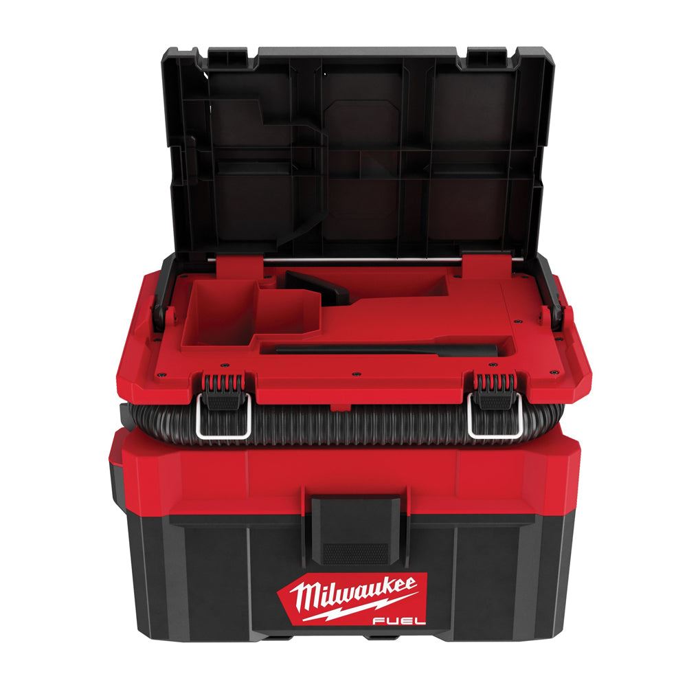 Milwaukee M18FPOVCL-0 18V Brushless Packout L-Class Wet & Dry Vacuum with 1 x 3.0Ah Battery & Charger