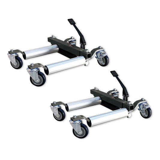 Big Red Torin Hydraulic Wheel Dolly Skate Vehicle Positioning Tyre Lift 680 kg Pack of 2