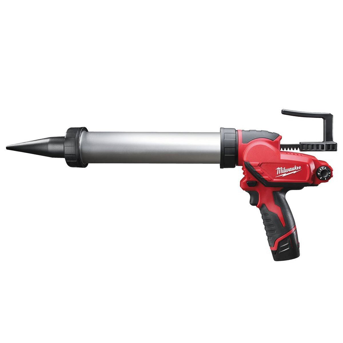 Milwaukee M12PCG/400A-201B 12V Sub Compact Caulk Gun with 1 x 2.0Ah Battery, Charger in Bag 4933451225