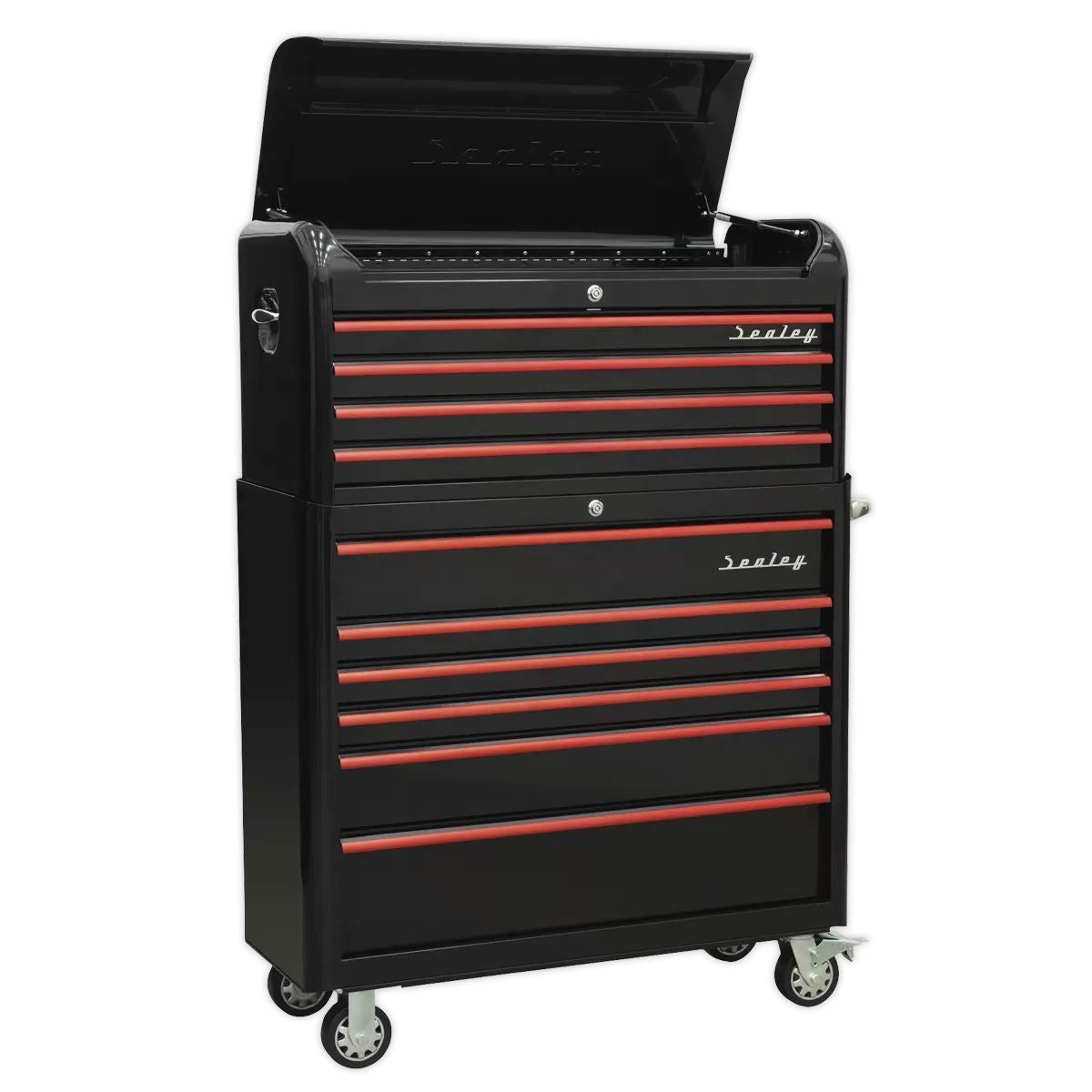 Sealey AP41COMBOBR 10 Drawer Retro Style Top chest Roll cab Combination
