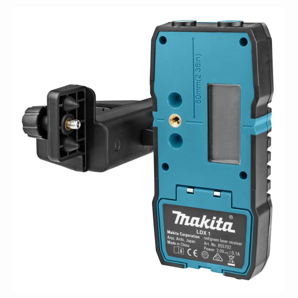 Makita LE00855702 LDX1 Line Laser Receiver Set - Green / Red