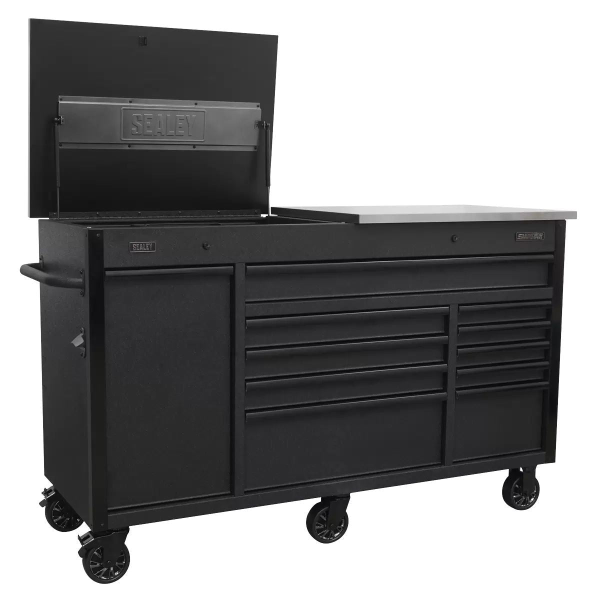 Sealey AP6310BE Mobile Tool Cabinet 1600mm Power Tool Charging Drawer