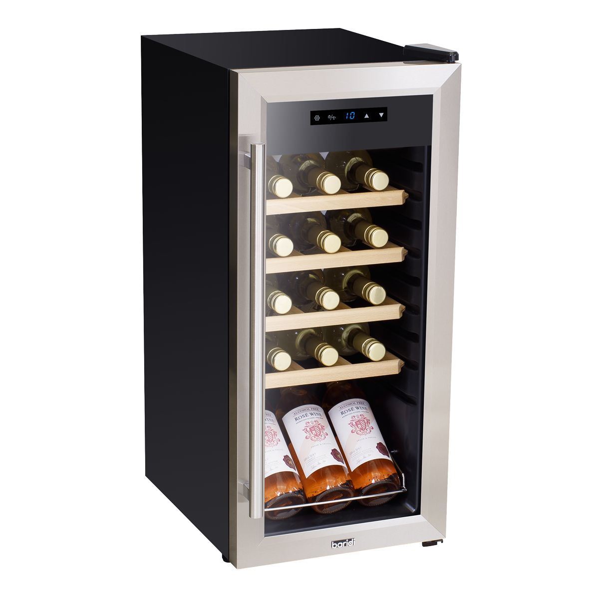 Sealey DH29 Baridi 18 Bottle Drinks Fridge & Cooler Stainless Steel