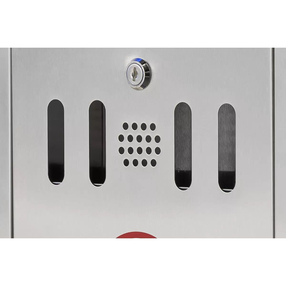 Sealey RCB02 Cigarette Bin Stainless Steel
