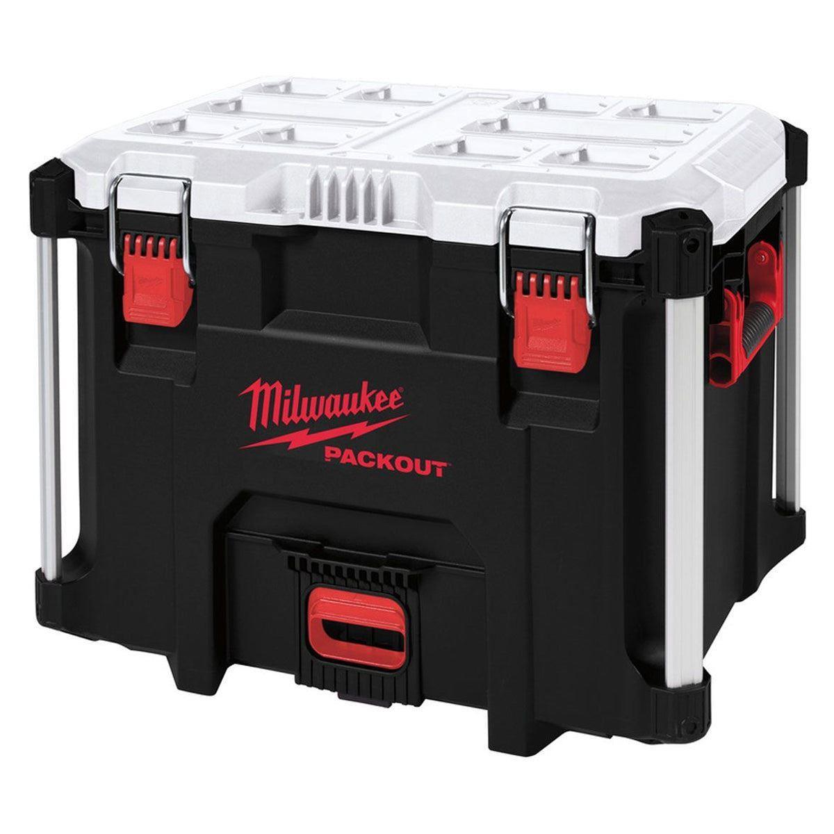 Milwaukee Packout Trolley Case With 3 Drawer Tool Box & 38L XL Cooler