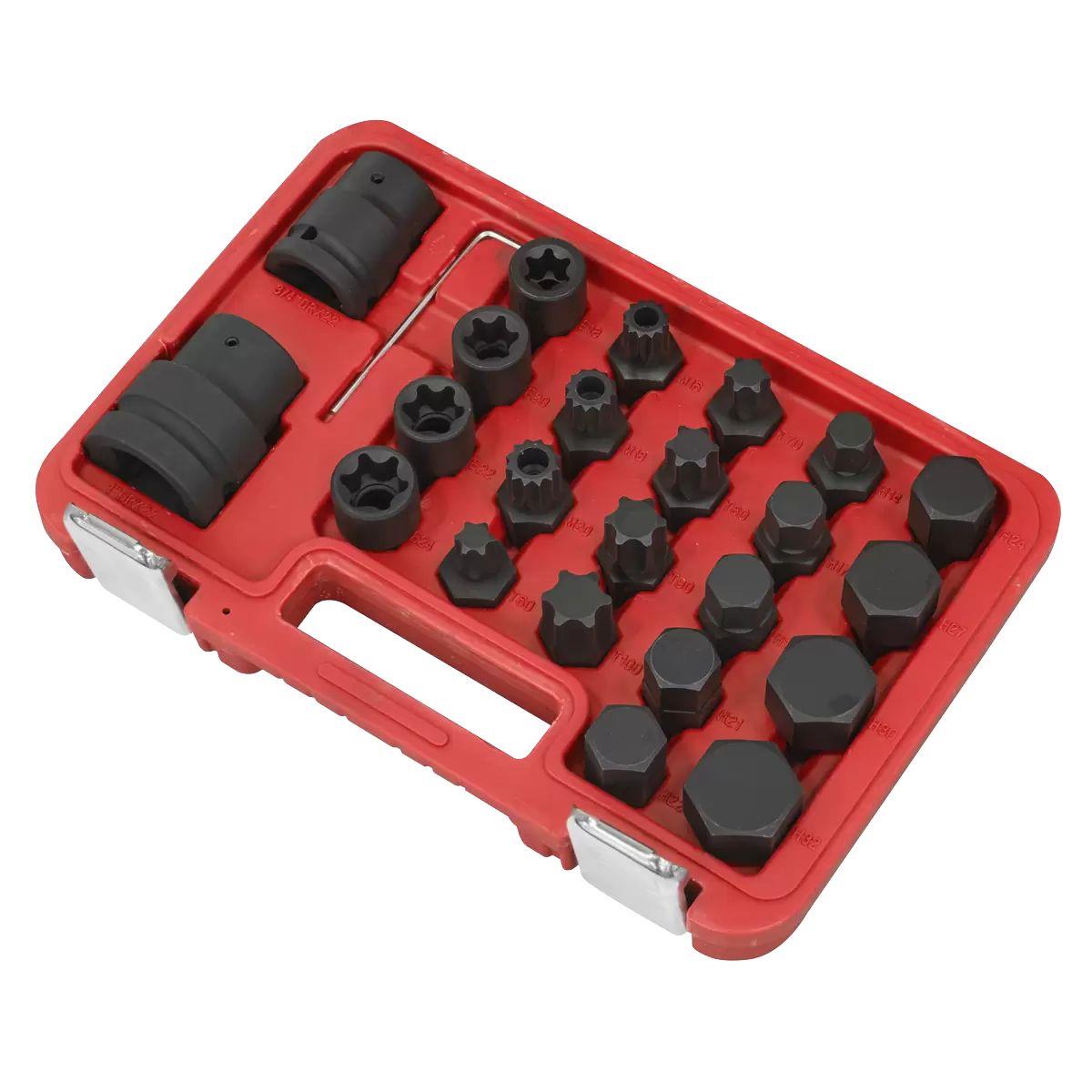 Sealey SX054 Impact Socket & Bit Set 3/4