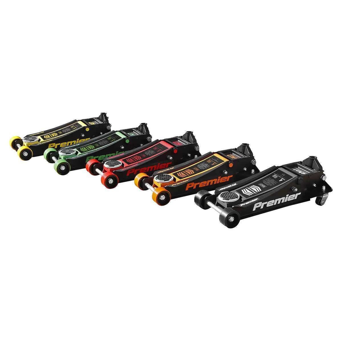 Sealey 4040AY Trolley Jack 4tonne Rocket Lift Yellow