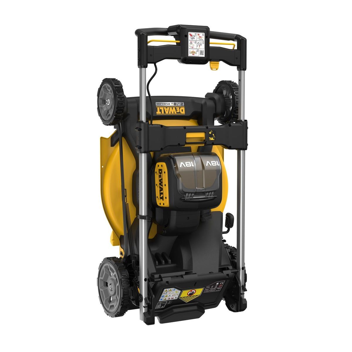 Dewalt DCMWP134N-XJ 36V Brushless Lawn Mower with 2 x 9.0Ah Battery & Charger