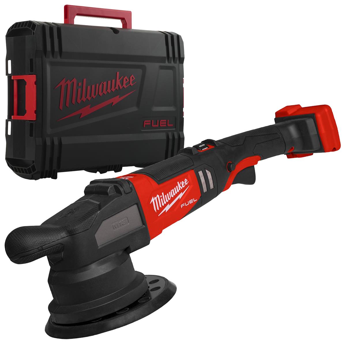 Milwaukee M18FROP21-0X 18V Brushless Random Orbital Polisher With 1 x 6.0Ah Battery Charger & Case