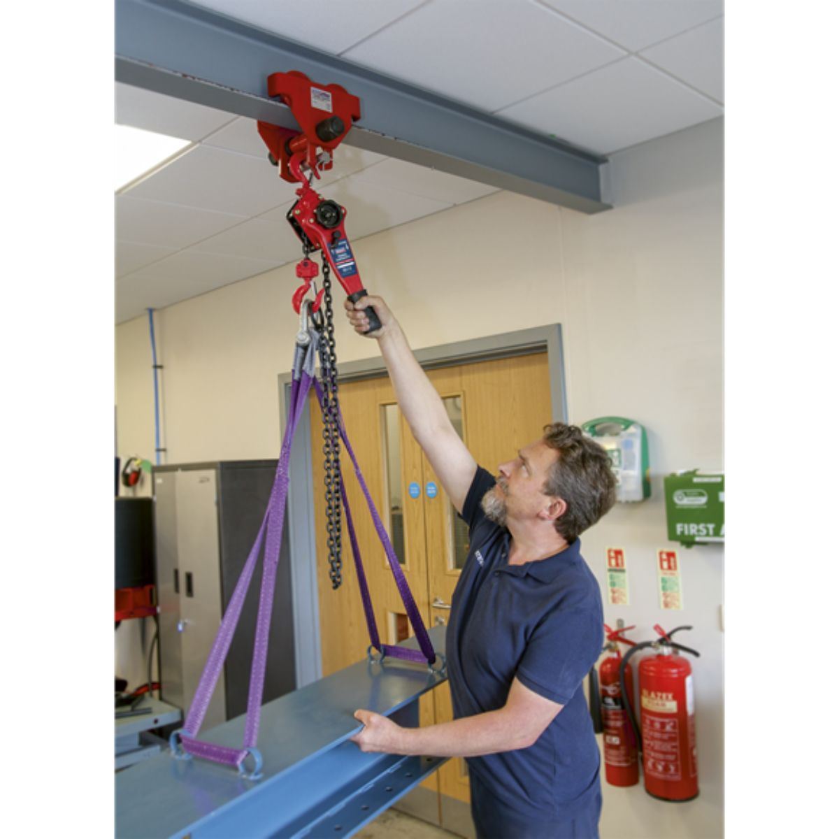 Sealey LH750 750kg Capacity Steel Lever Hoist