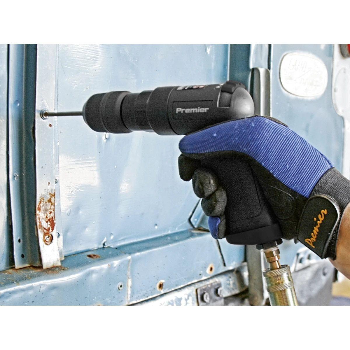 Sealey SA620 Air Pistol Drill with 10mm Keyless Chuck Super-Duty