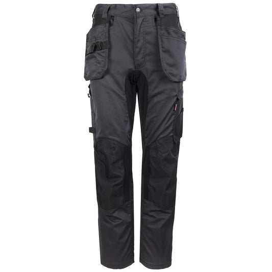 TuffStuff 725 Heavy Duty X-Motion Work Trousers Grey - L30" Leg 36" Waist